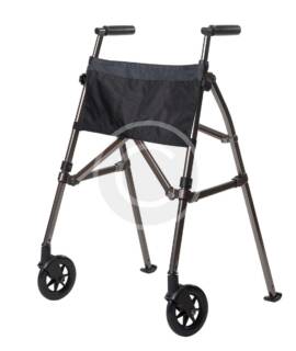 Bariatric Rollator with Flame Finish